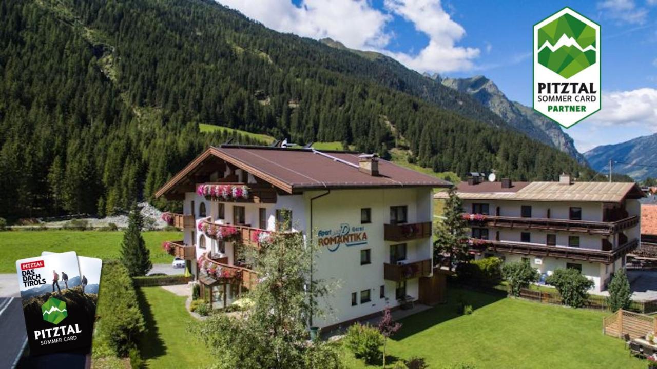 Hotel Garni Romantika Sankt Leonhard im Pitztal Kültér fotó